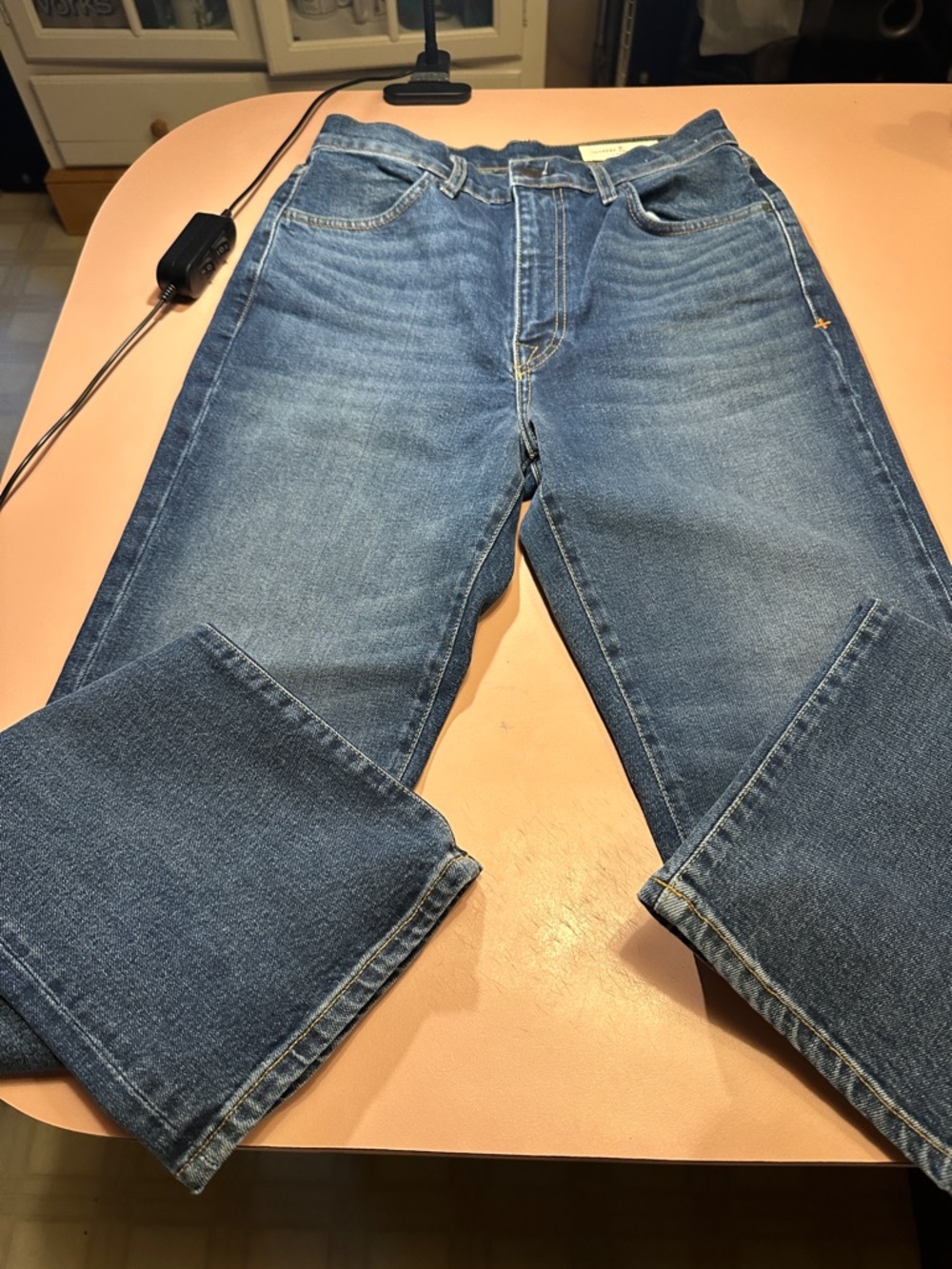 EUC Imogene and Willie Jeans - Sophie- medium blue straight leg